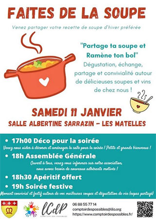 Faites de la soupe Les Matelles