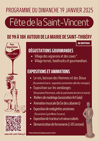 Fête de la Saint-Vincent - Saint-Thibéry