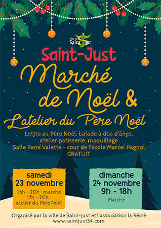 Marché de Noël de Saint Just