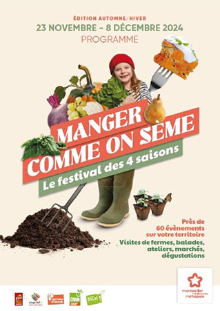 Manger comme on sème, le Festival des 4 Saisons - Automne