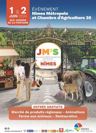 Journées Méditerranéennes des Saveurs (JM'S) - Nîmes - Gard.